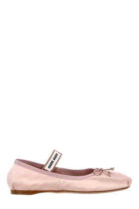 Satin Ballerinas Miu Miu | 5F794DQU6F0615